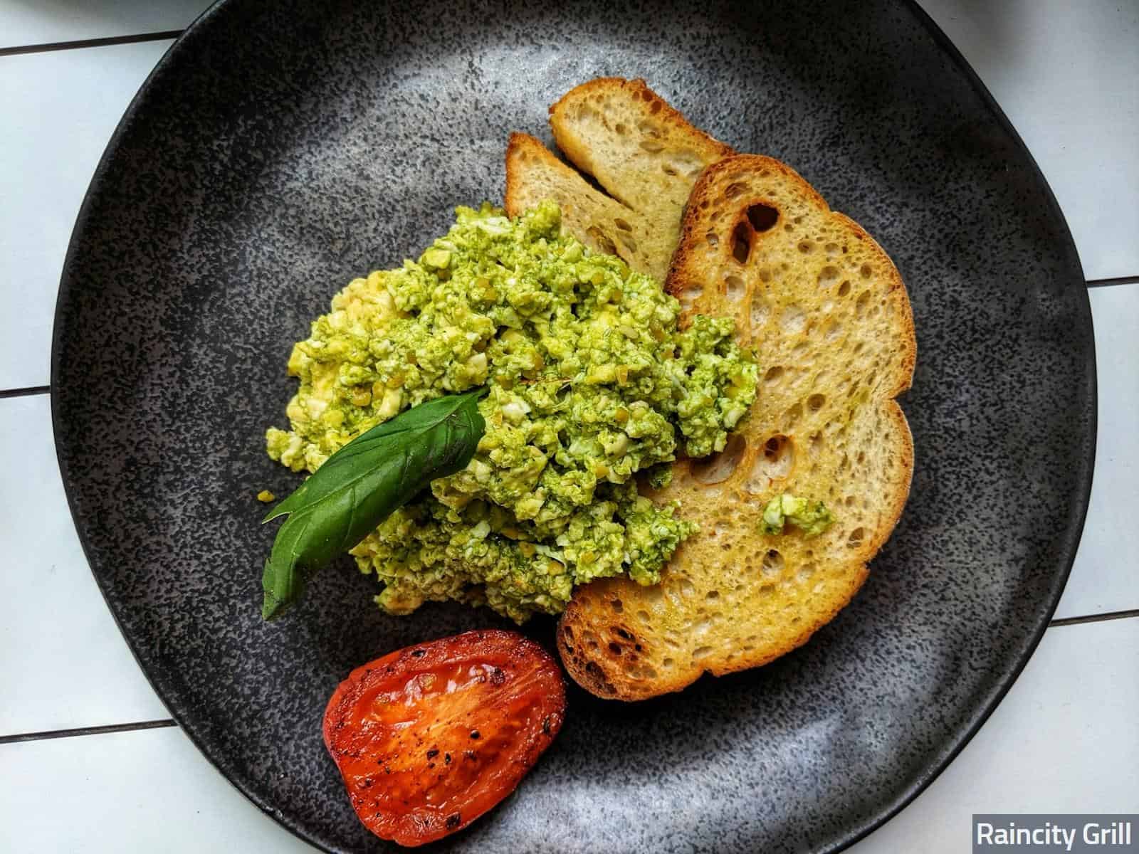 Receta de pesto vegano